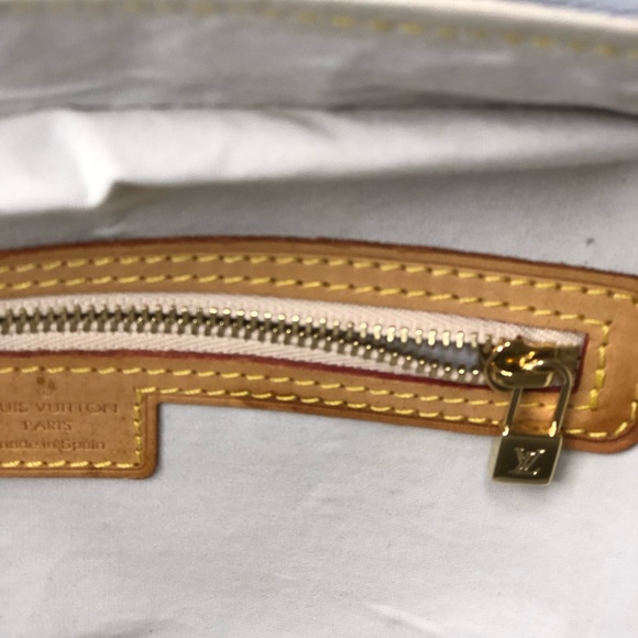 Vintage Denim Louis Vuitton Satchel - Picture 14 of 17